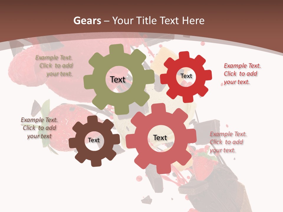 Kiwi Scoop Bowl PowerPoint Template