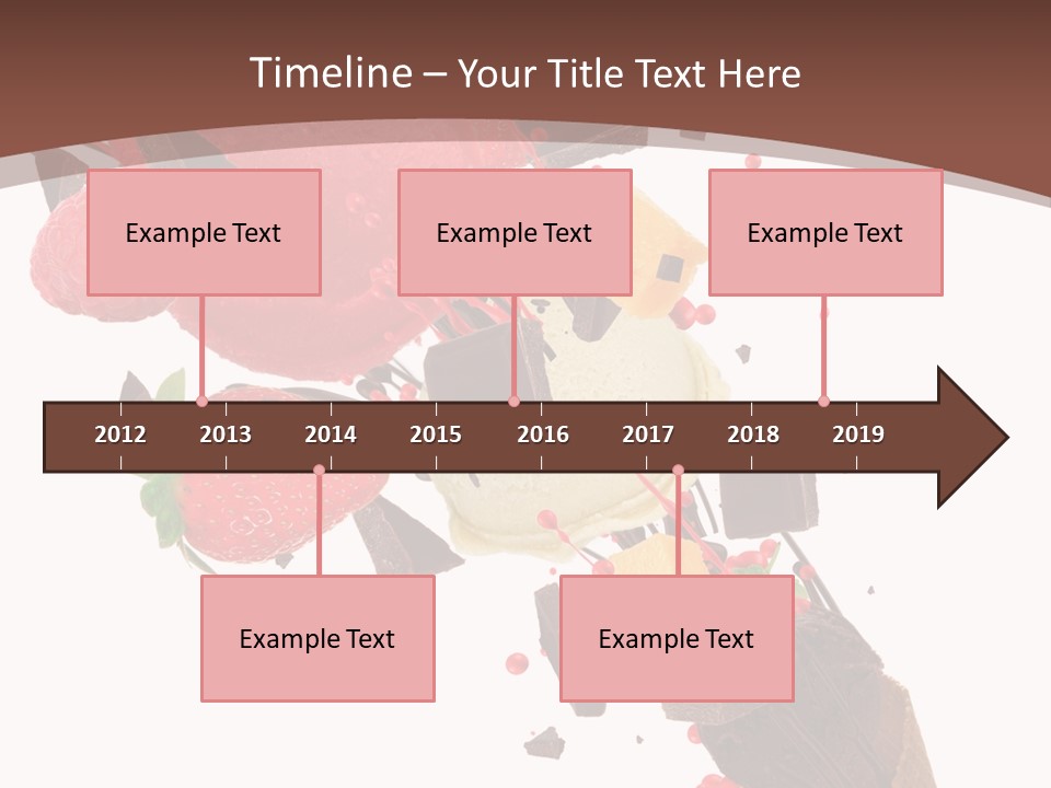 Kiwi Scoop Bowl PowerPoint Template