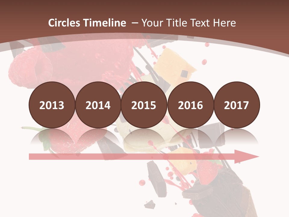 Kiwi Scoop Bowl PowerPoint Template