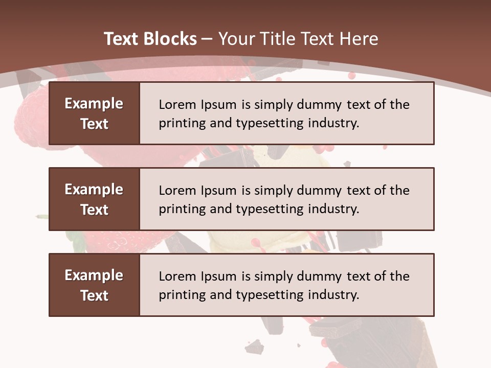 Kiwi Scoop Bowl PowerPoint Template