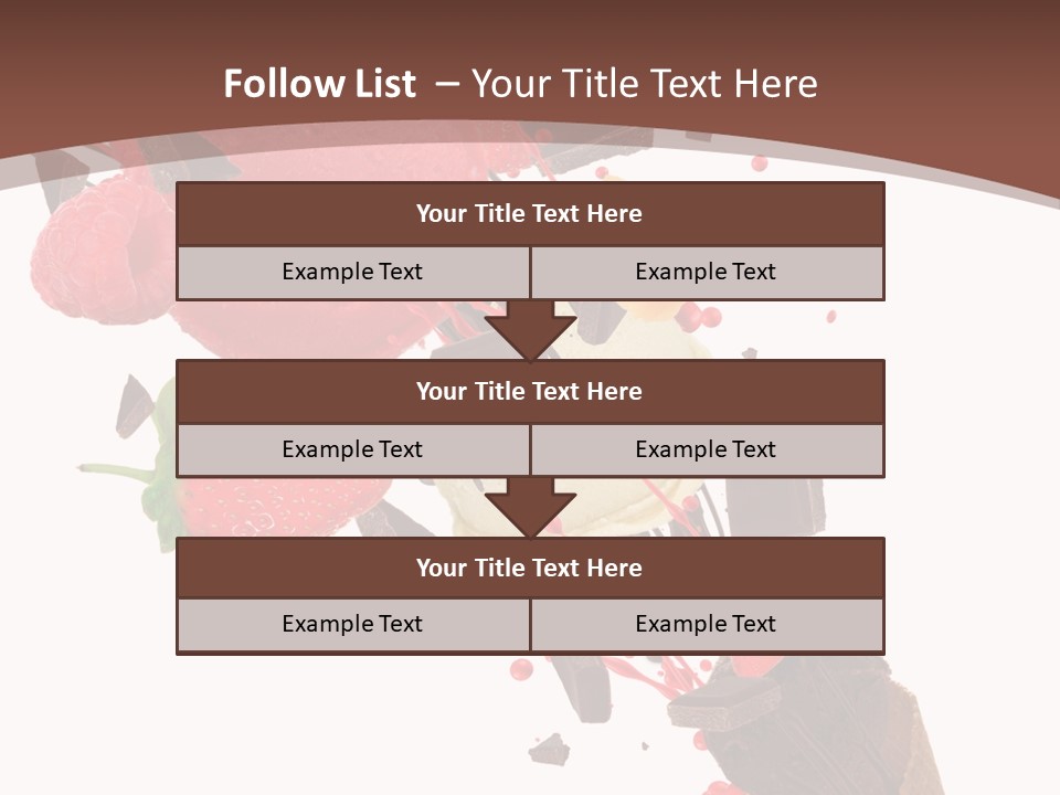 Kiwi Scoop Bowl PowerPoint Template