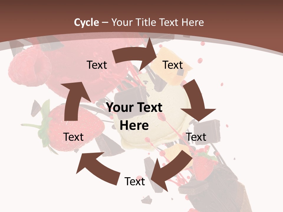 Kiwi Scoop Bowl PowerPoint Template