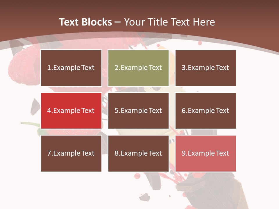 Kiwi Scoop Bowl PowerPoint Template