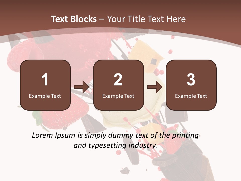 Kiwi Scoop Bowl PowerPoint Template