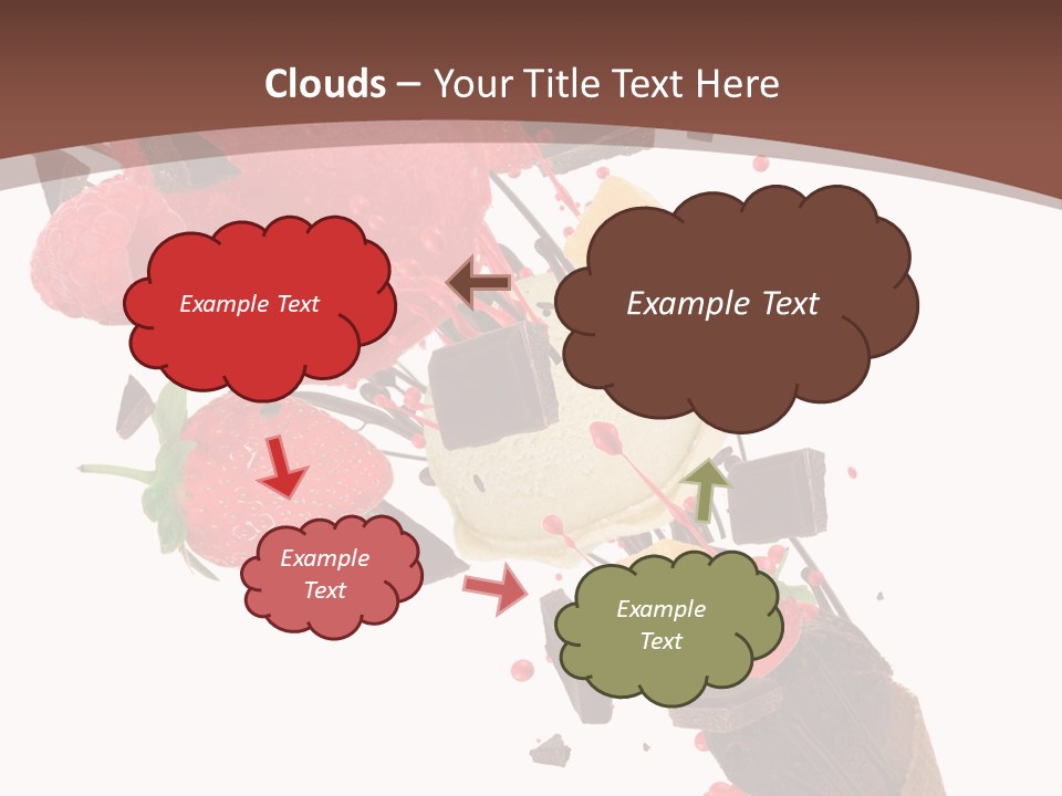 Kiwi Scoop Bowl PowerPoint Template