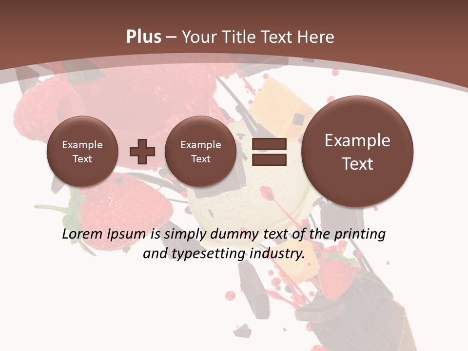 Kiwi Scoop Bowl PowerPoint Template