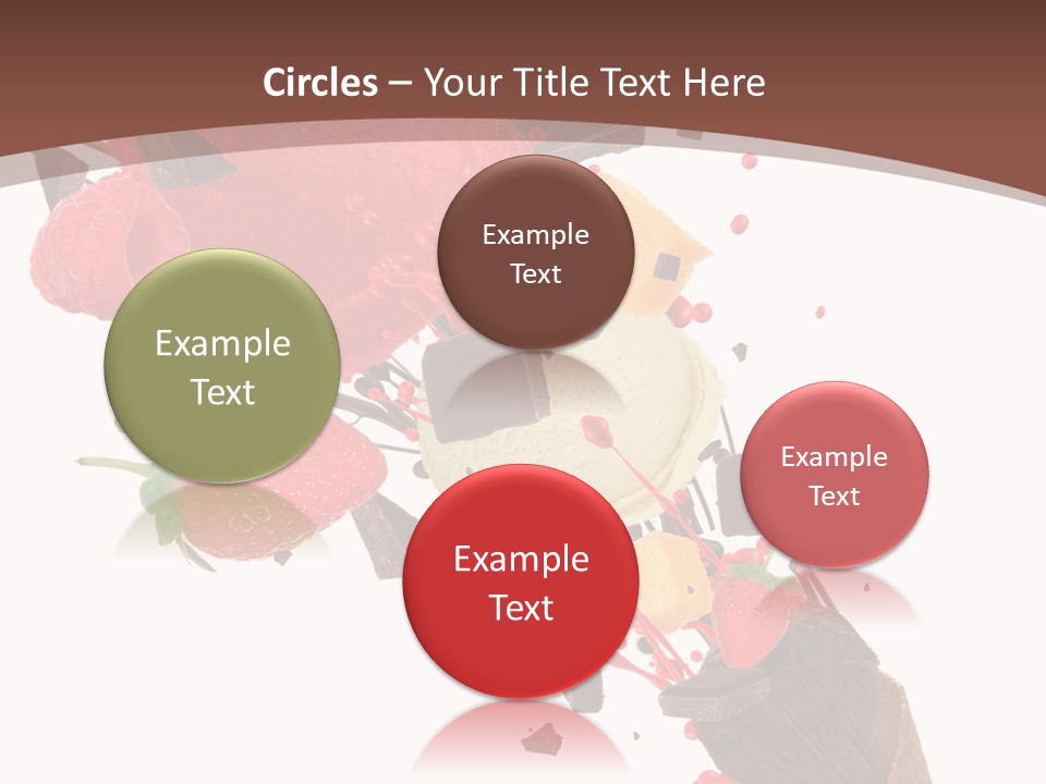 Kiwi Scoop Bowl PowerPoint Template