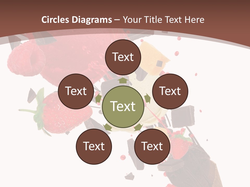 Kiwi Scoop Bowl PowerPoint Template