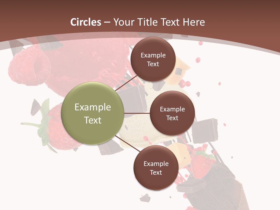 Kiwi Scoop Bowl PowerPoint Template