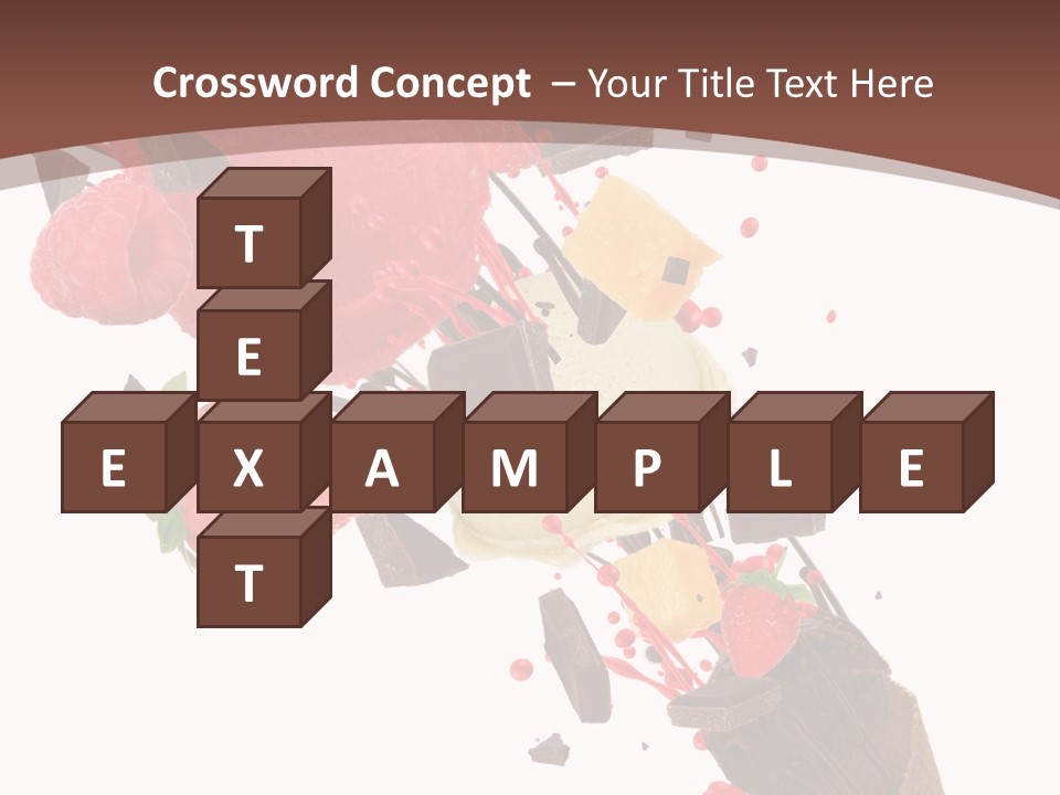 Kiwi Scoop Bowl PowerPoint Template