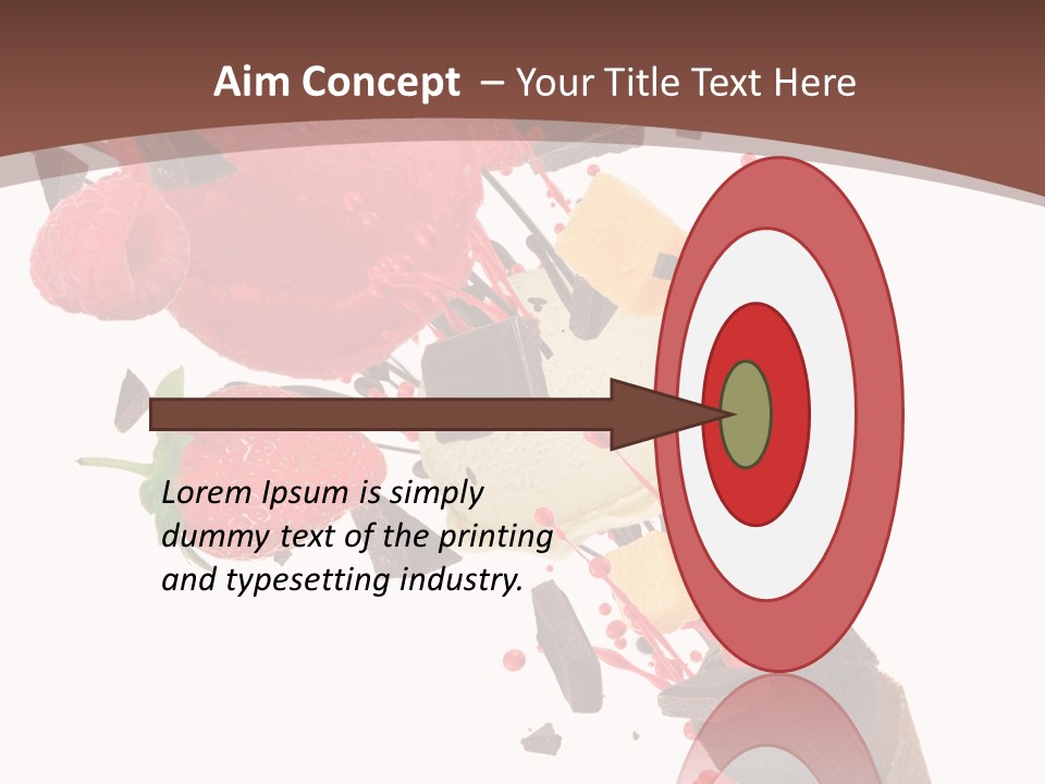 Kiwi Scoop Bowl PowerPoint Template