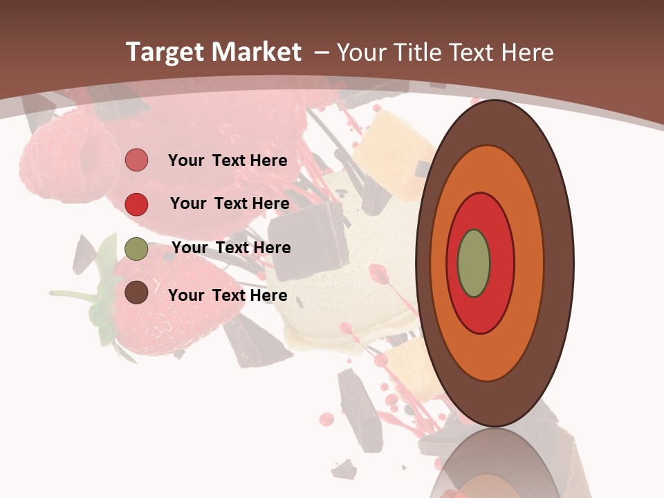 Kiwi Scoop Bowl PowerPoint Template