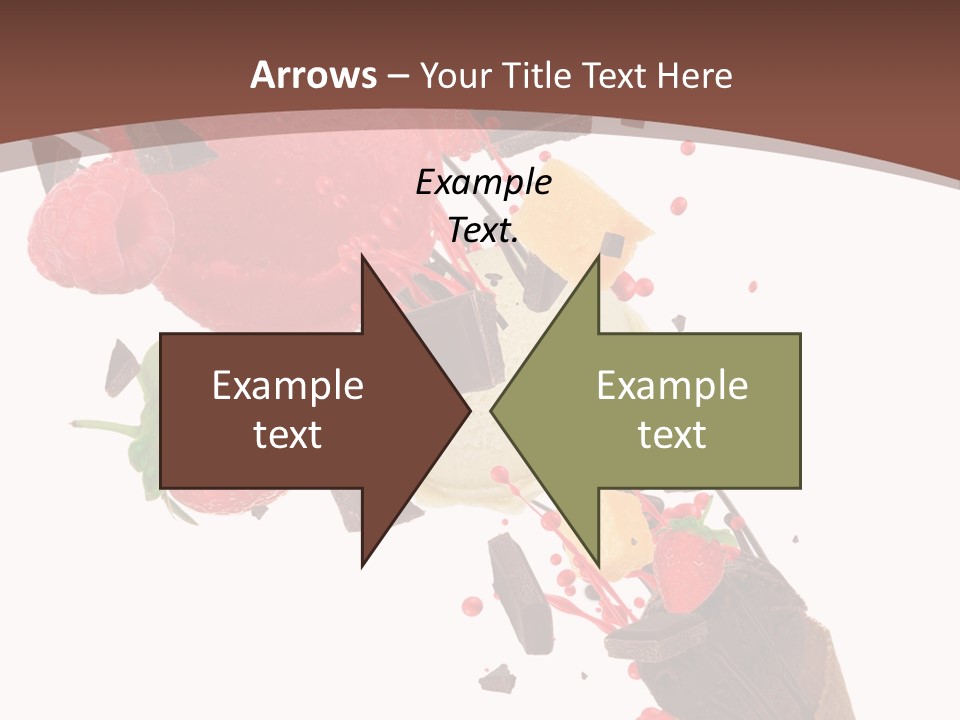 Kiwi Scoop Bowl PowerPoint Template