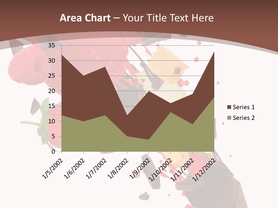 Kiwi Scoop Bowl PowerPoint Template