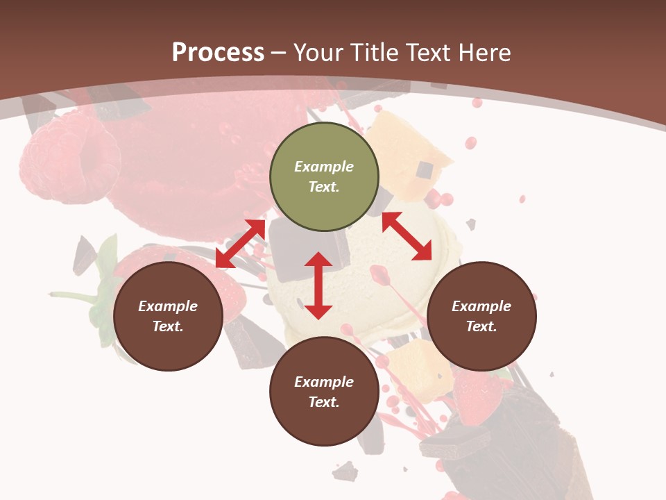 Kiwi Scoop Bowl PowerPoint Template