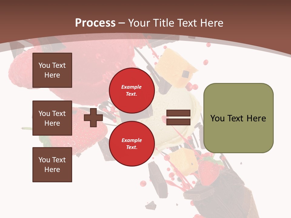 Kiwi Scoop Bowl PowerPoint Template