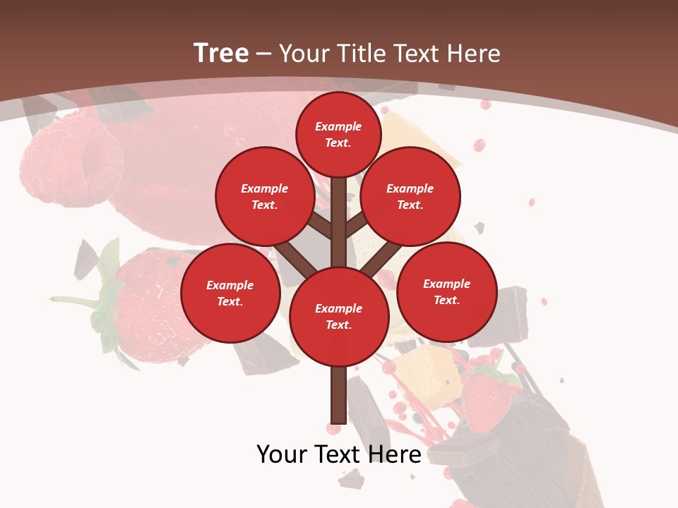 Kiwi Scoop Bowl PowerPoint Template