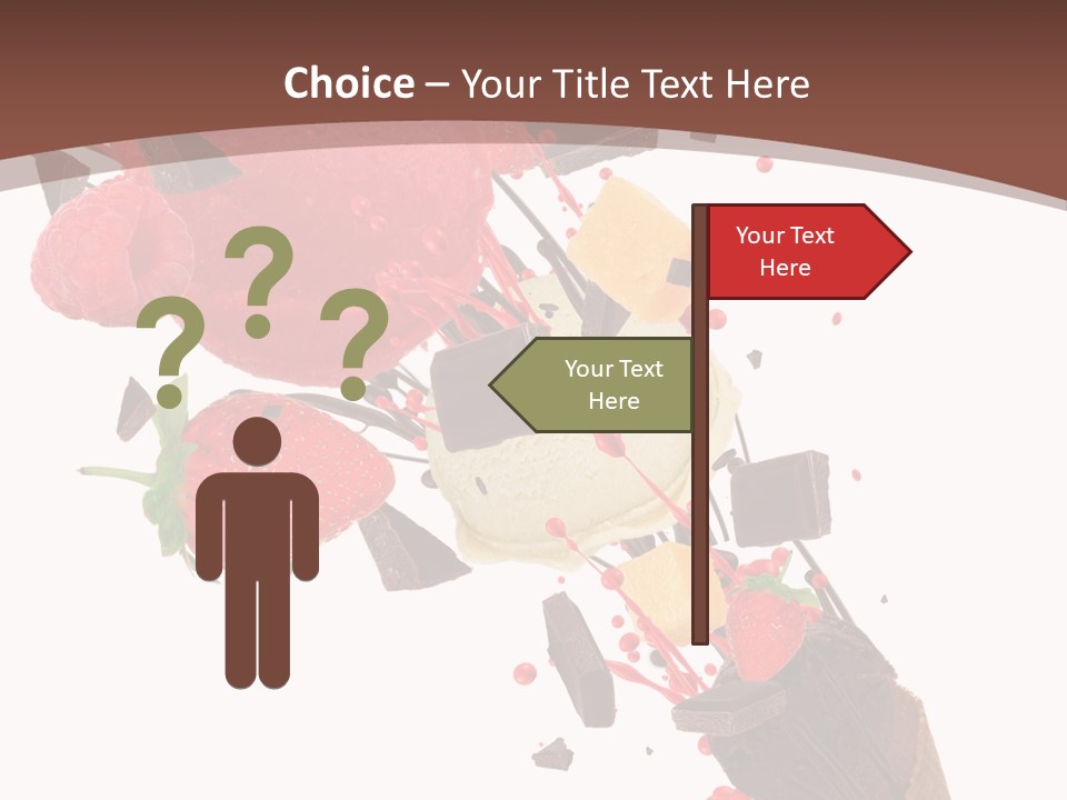 Kiwi Scoop Bowl PowerPoint Template