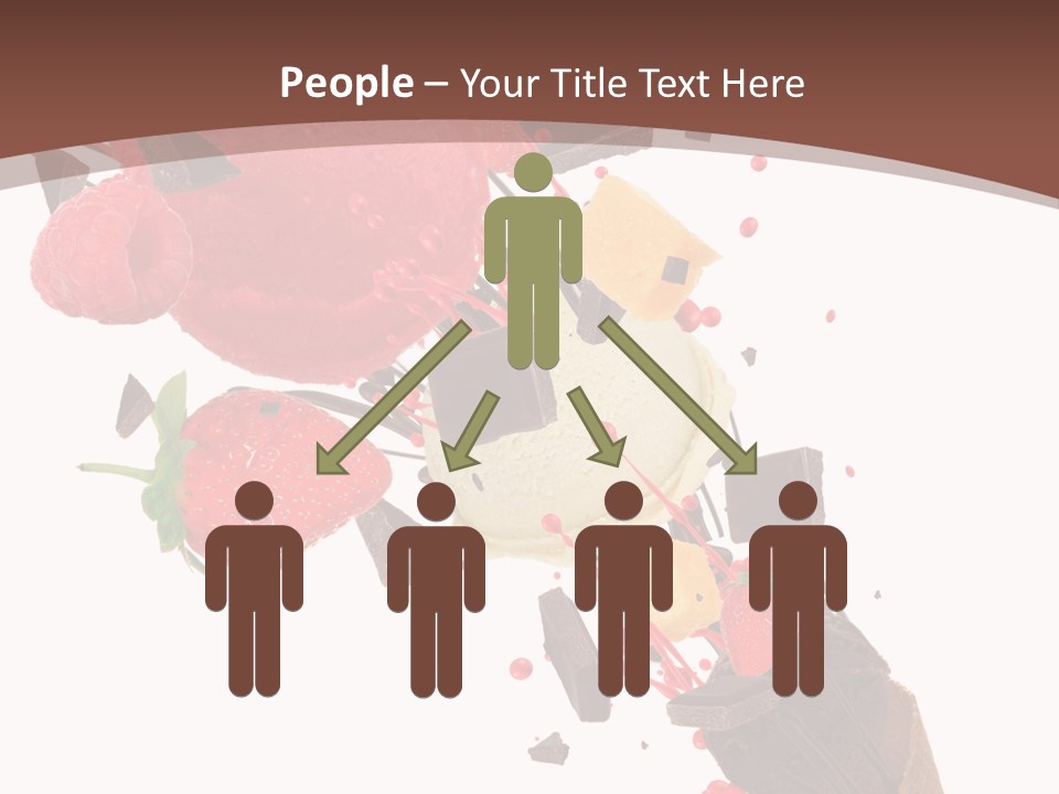 Kiwi Scoop Bowl PowerPoint Template