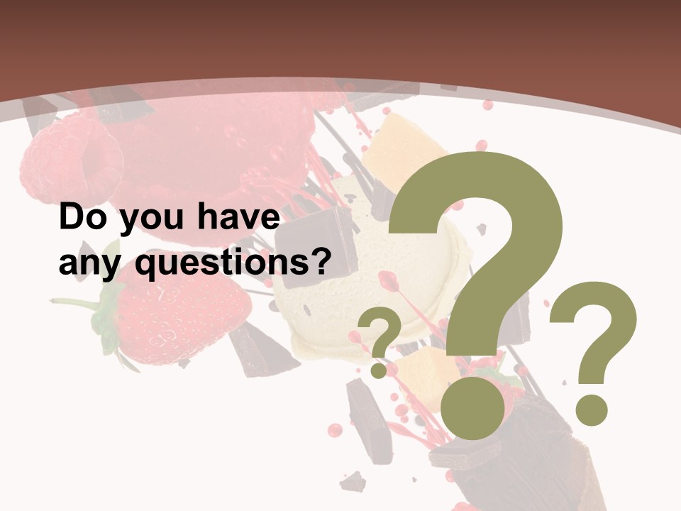 Kiwi Scoop Bowl PowerPoint Template