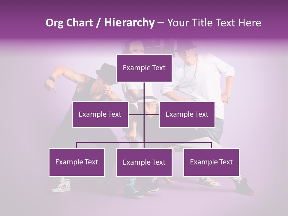 Trendy Gesture Female PowerPoint Template