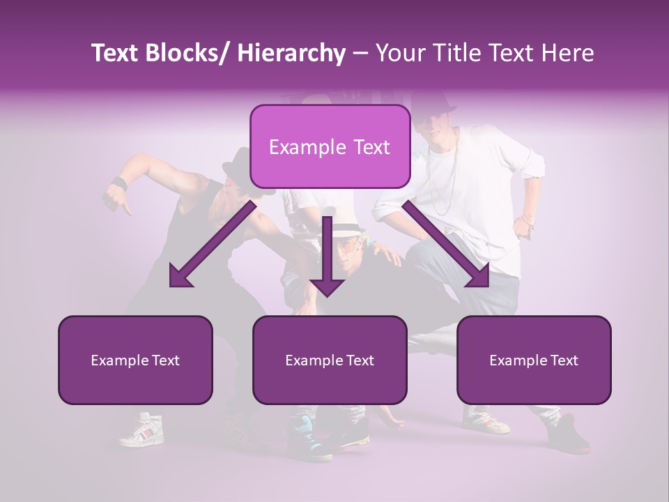 Trendy Gesture Female PowerPoint Template