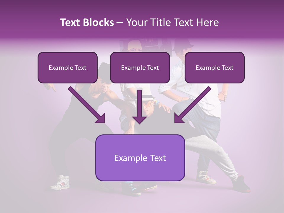 Trendy Gesture Female PowerPoint Template