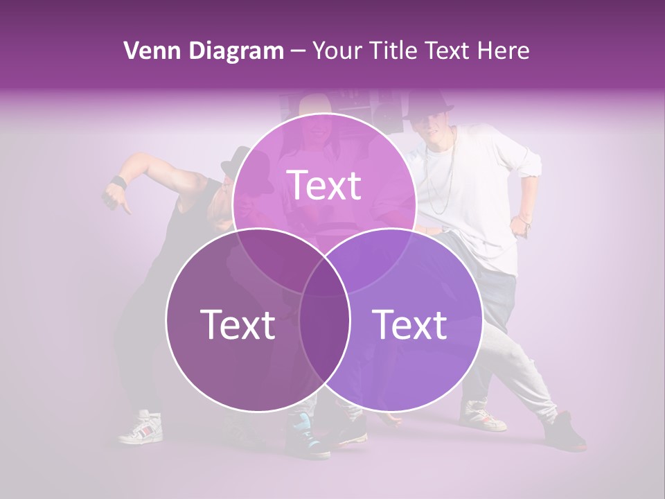 Trendy Gesture Female PowerPoint Template