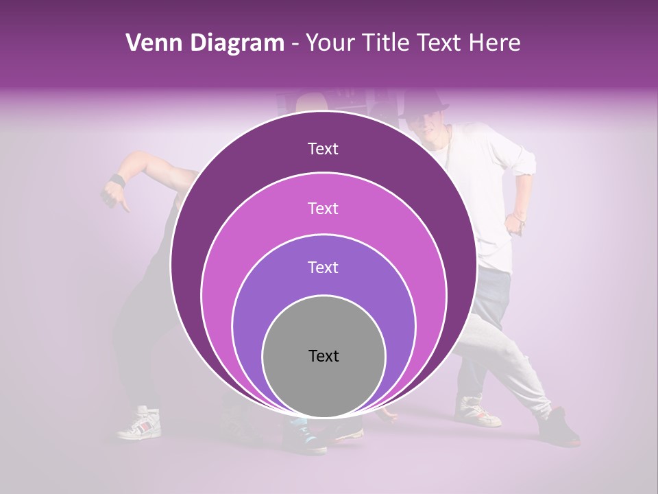 Trendy Gesture Female PowerPoint Template