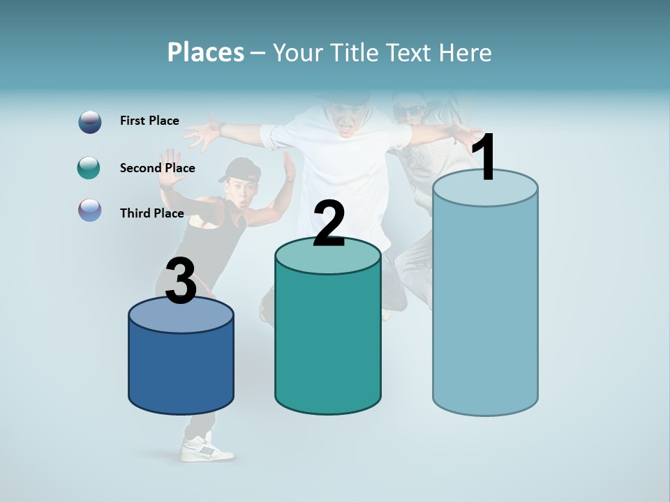 Guy Street Move PowerPoint Template