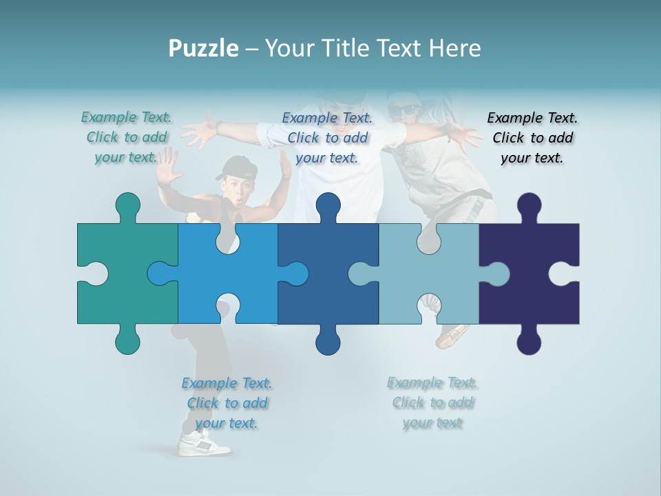 Guy Street Move PowerPoint Template