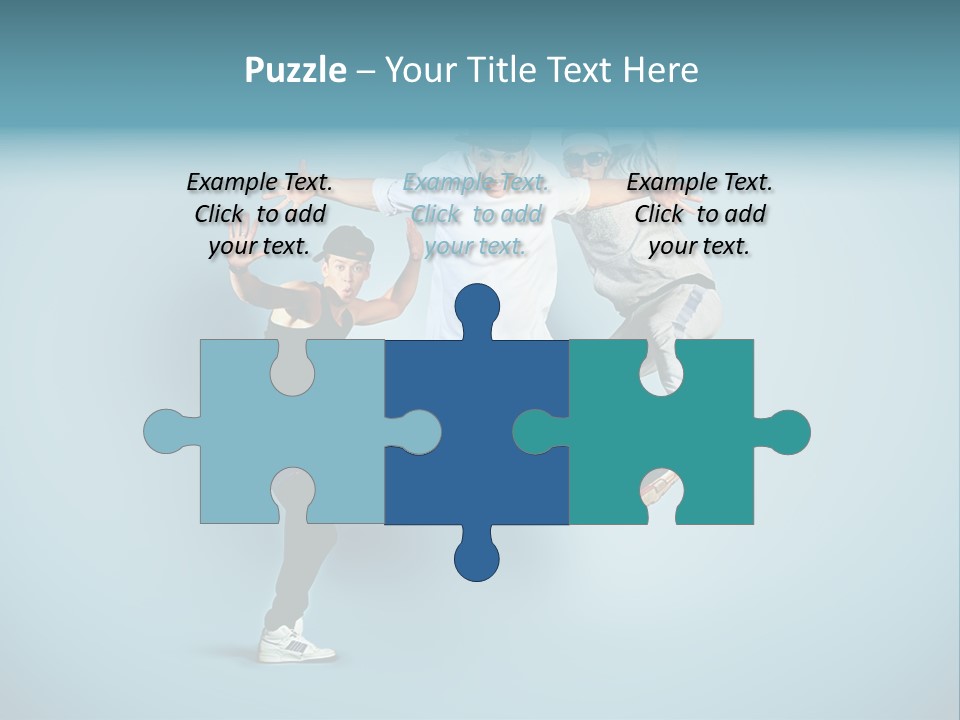 Guy Street Move PowerPoint Template