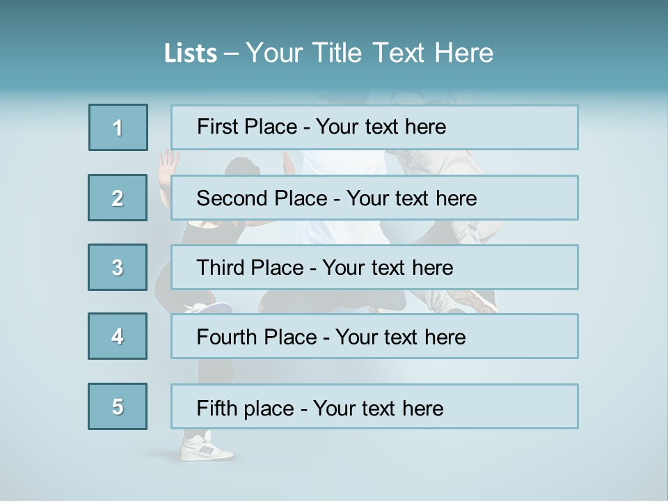 Guy Street Move PowerPoint Template