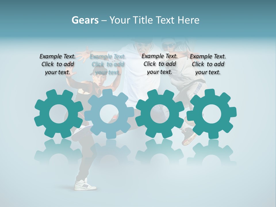 Guy Street Move PowerPoint Template