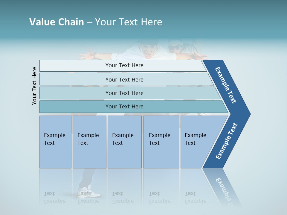 Guy Street Move PowerPoint Template