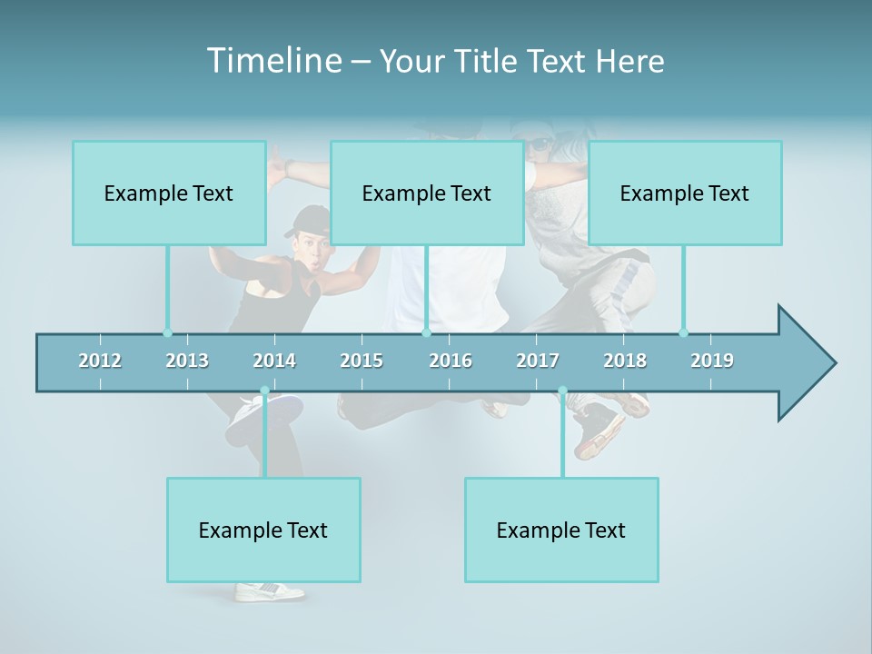 Guy Street Move PowerPoint Template