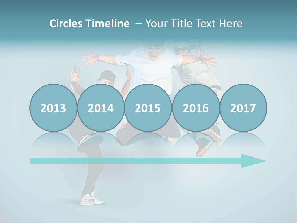 Guy Street Move PowerPoint Template