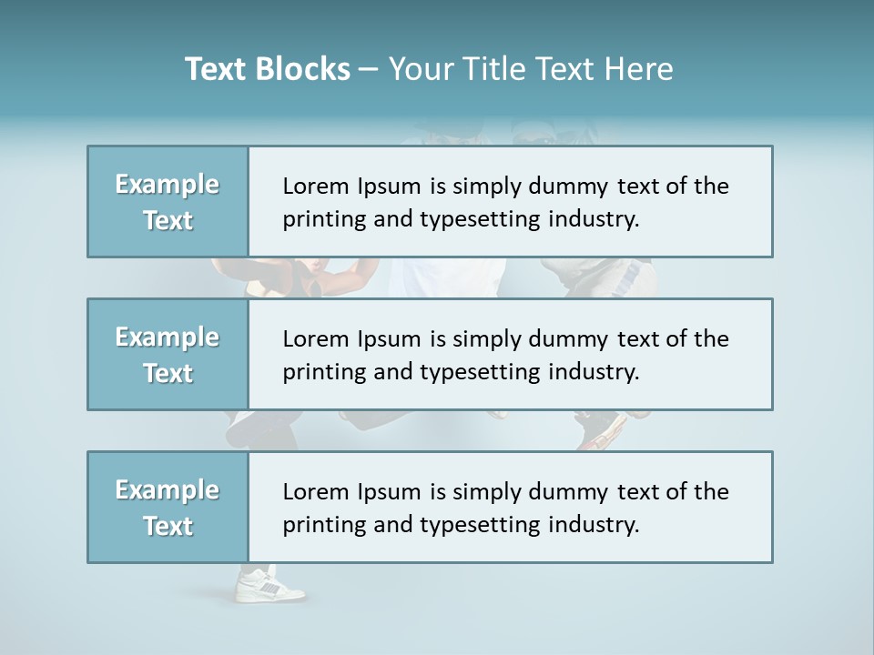 Guy Street Move PowerPoint Template