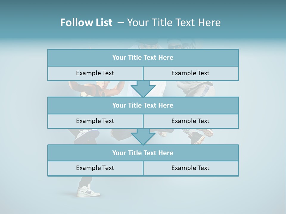 Guy Street Move PowerPoint Template