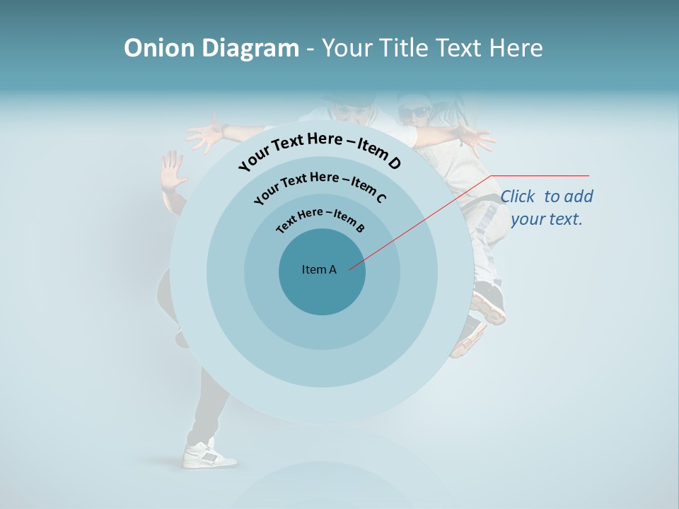 Guy Street Move PowerPoint Template