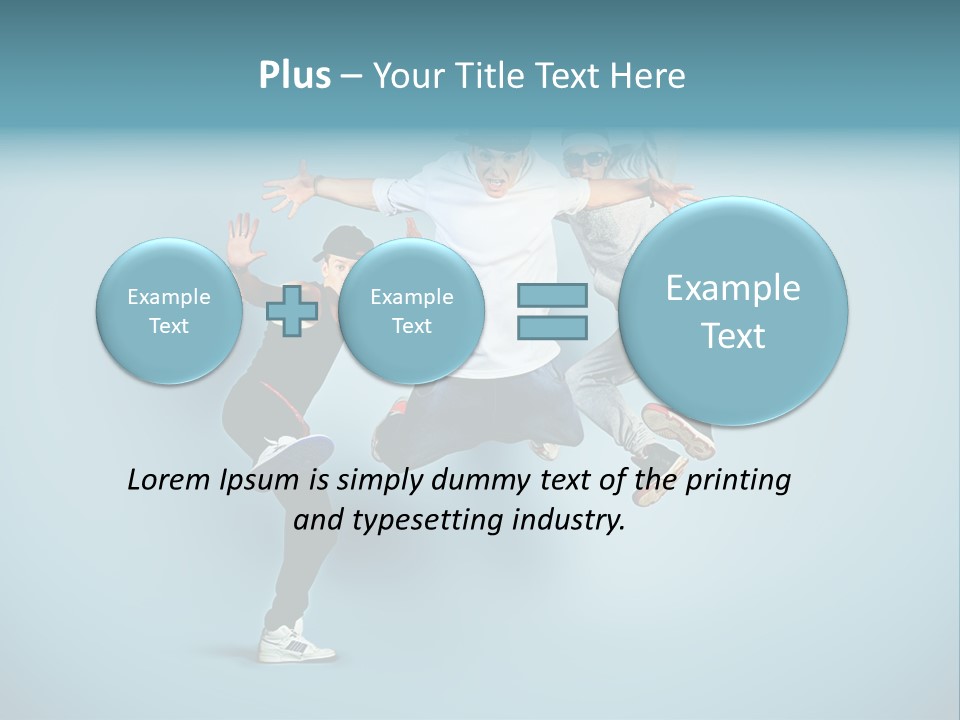 Guy Street Move PowerPoint Template