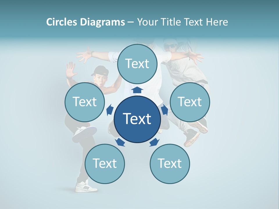 Guy Street Move PowerPoint Template