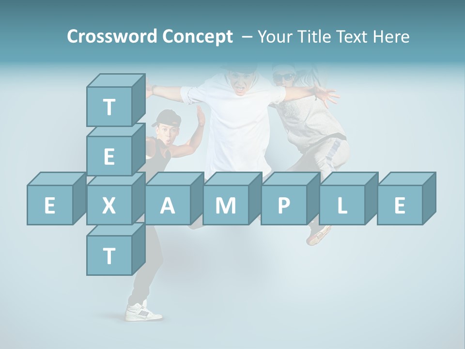 Guy Street Move PowerPoint Template