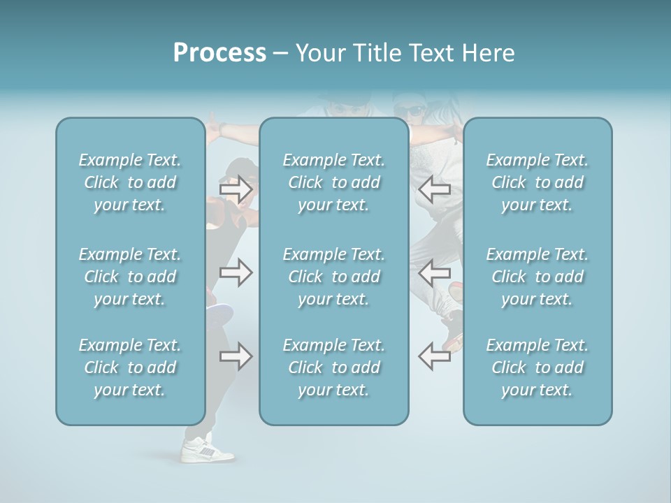 Guy Street Move PowerPoint Template