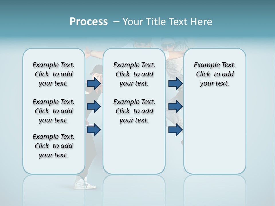 Guy Street Move PowerPoint Template