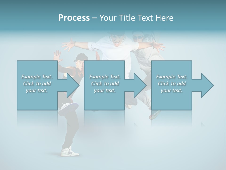 Guy Street Move PowerPoint Template