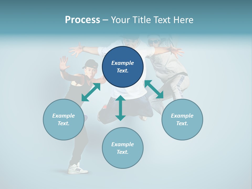 Guy Street Move PowerPoint Template