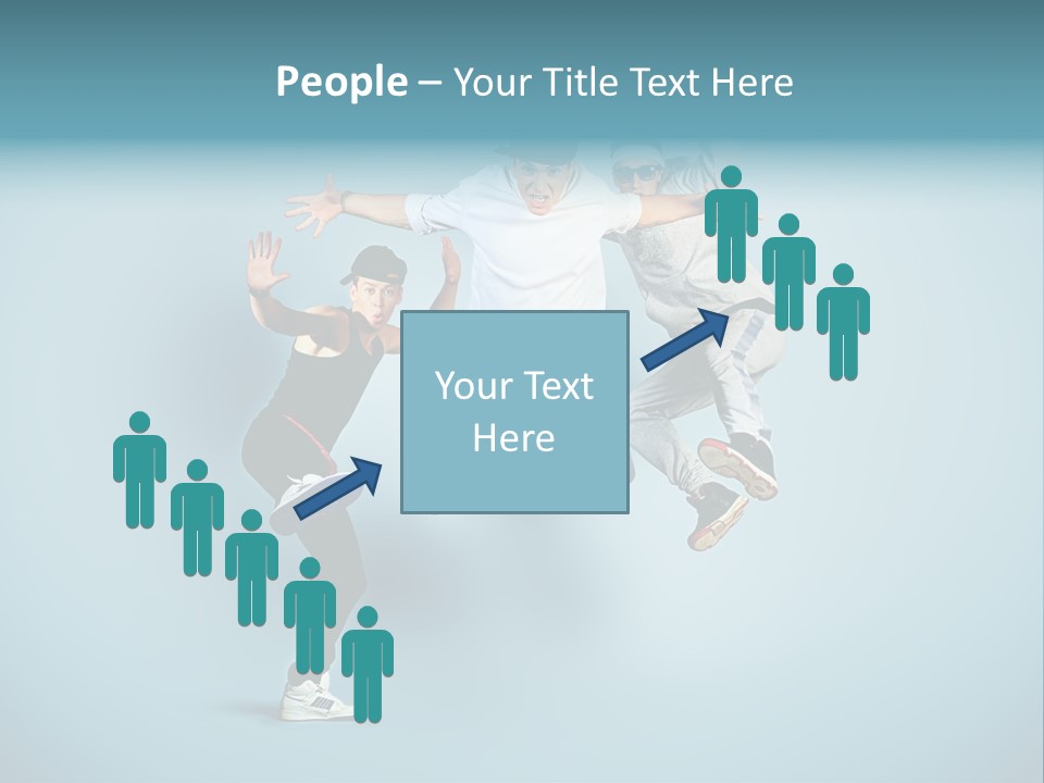 Guy Street Move PowerPoint Template