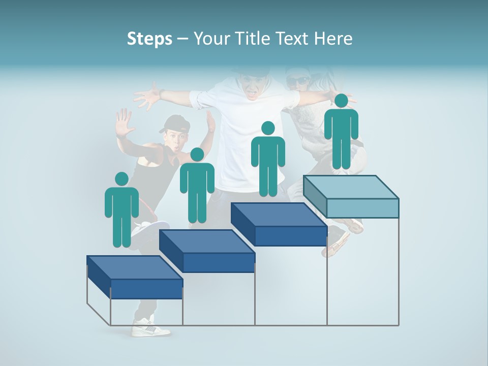 Guy Street Move PowerPoint Template