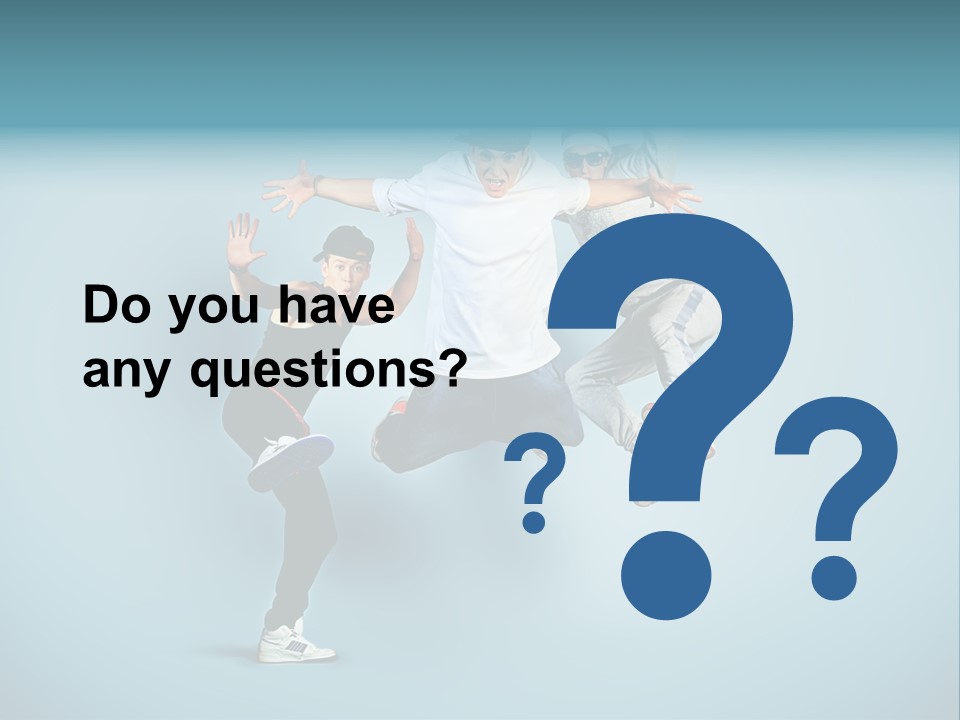 Guy Street Move PowerPoint Template